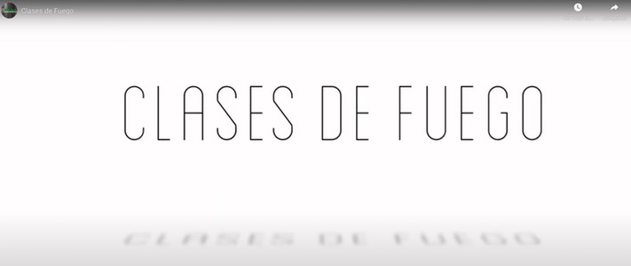 Tipos de extintores según las clases de fuego